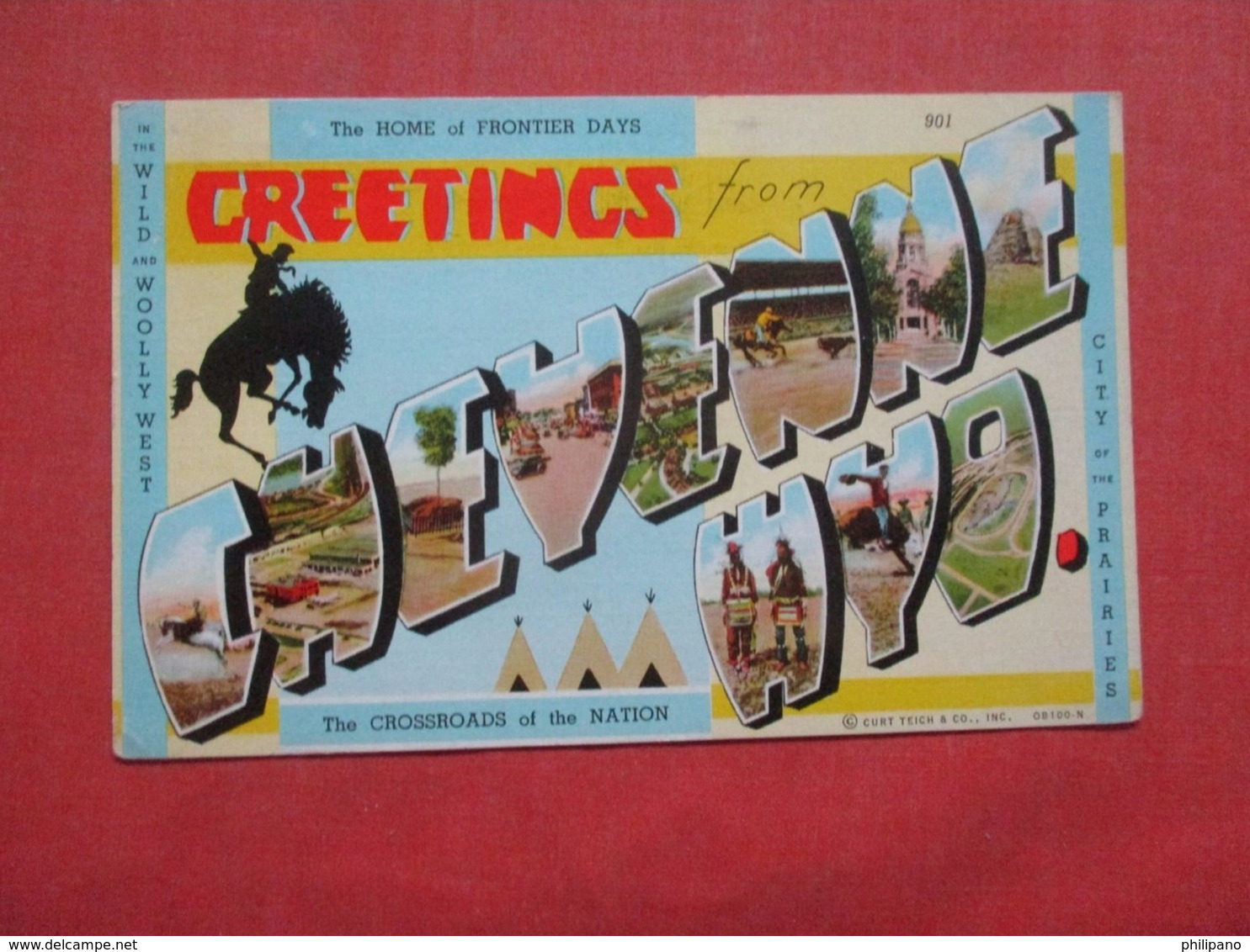 Greetings   Cheyenne  Wyoming > Cheyenne     Ref 4259 - Cheyenne