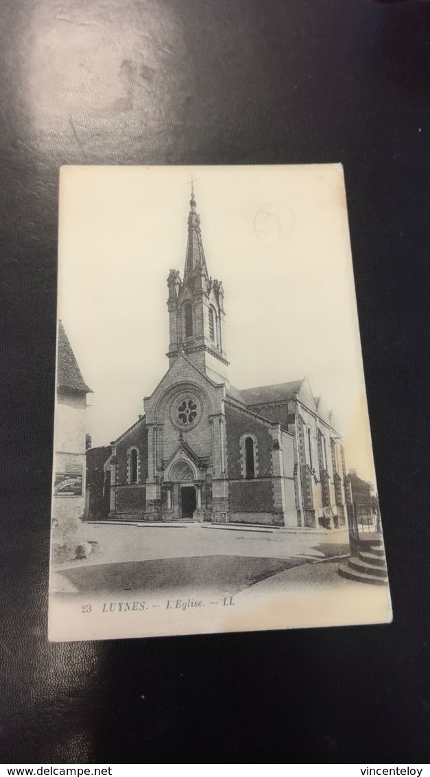 CPA Luynes, L' église  En L Etat Sur Les Photos - Luynes