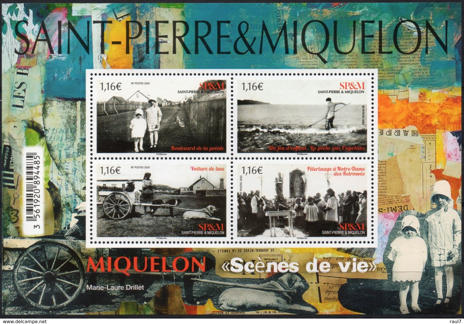 St Pierre Et Miquelon 2020 - Scènes De Vie - BF Neuf // Mnh - Ungebraucht