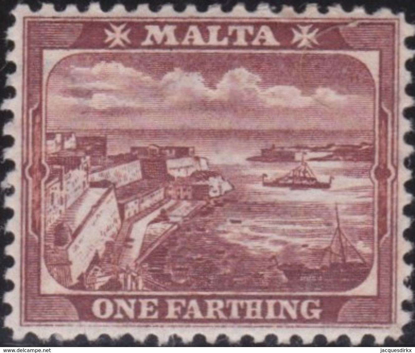 Malta  .    SG  .     45     .    *    .   Mint-hinged   .   /   .  Neuf Avec Charnière - Malta (...-1964)