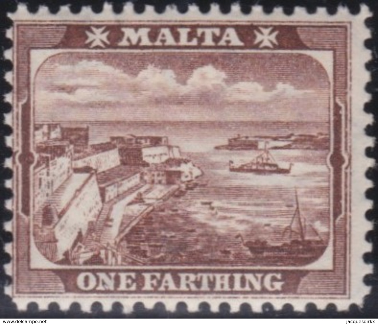 Malta  .    SG  .   45       .    *    .   Mint-hinged   .   /   .  Neuf Avec Charnière - Malta (...-1964)