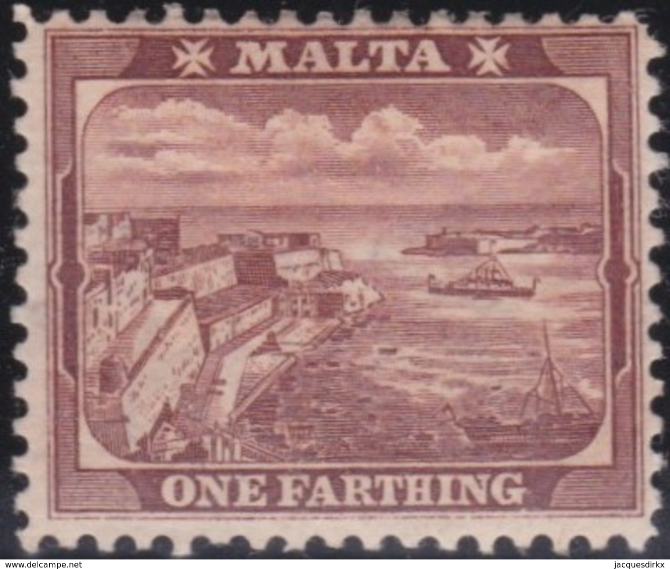 Malta  .    SG  .   45       .    *    .   Mint-hinged   .   /   .  Neuf Avec Charnière - Malte (...-1964)