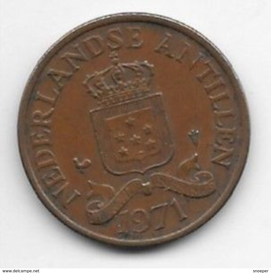 *netherlands Antilles 2,5 Cent  1971   Km 9 - Netherlands Antilles