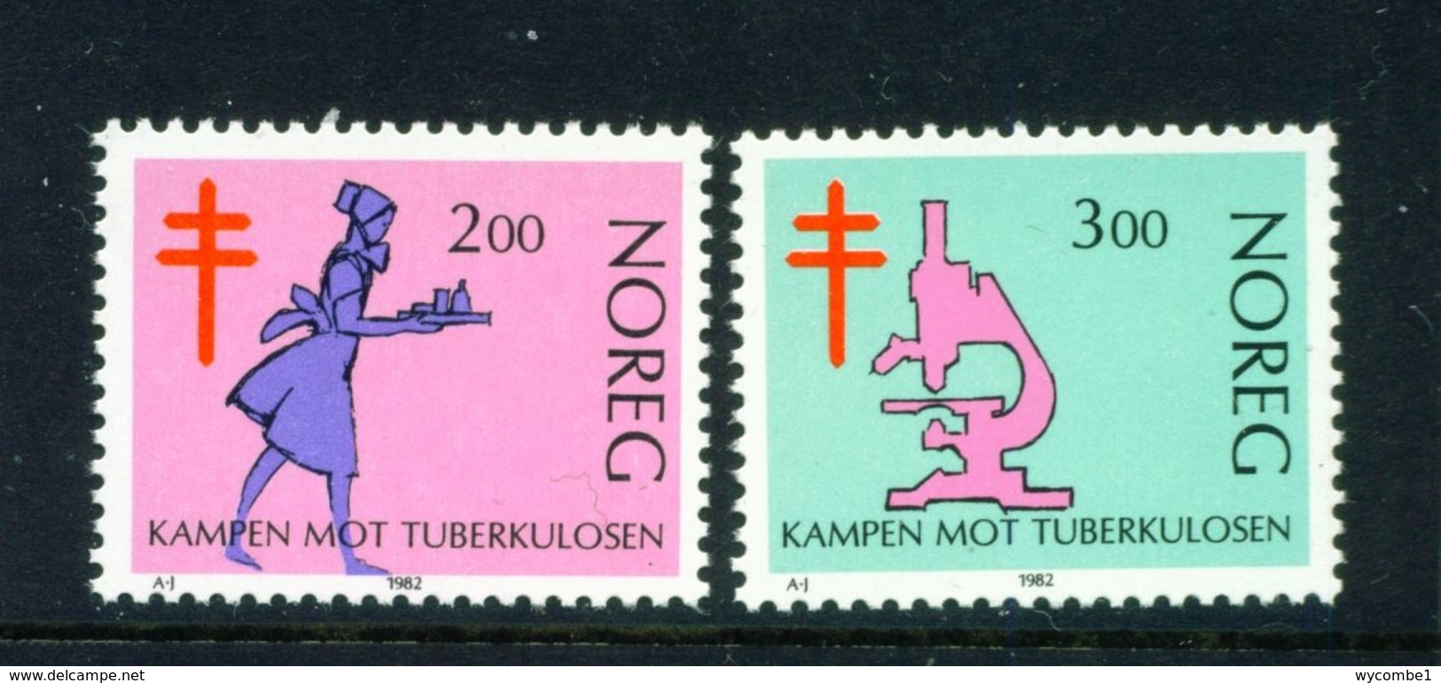 NORWAY - 1982 Anti TB Set Unmounted/Never Hinged Mint - Ungebraucht