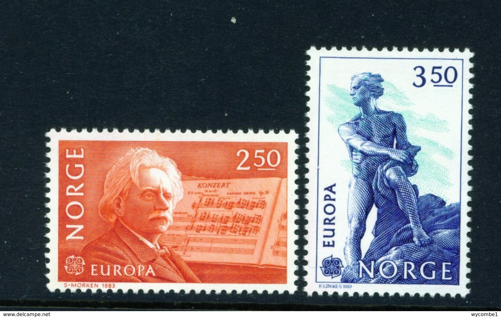 NORWAY - 1983 Europa Set Unmounted/Never Hinged Mint - Ungebraucht