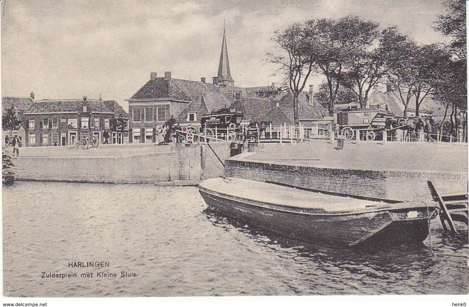 Harlingen Zuiderplein Met Kleine Sluis M4688 - Harlingen