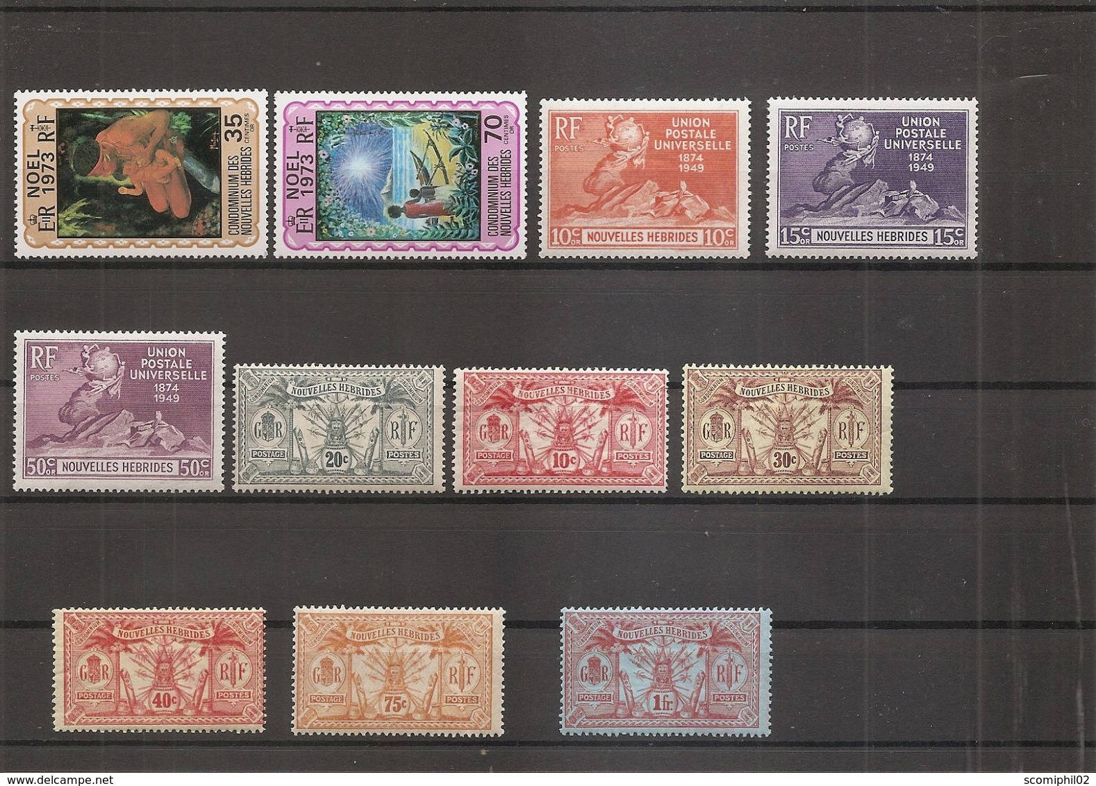 Nouvelles -hébrides ( Lot De Timbres Divers Différents XXX -MNH ) - Autres & Non Classés