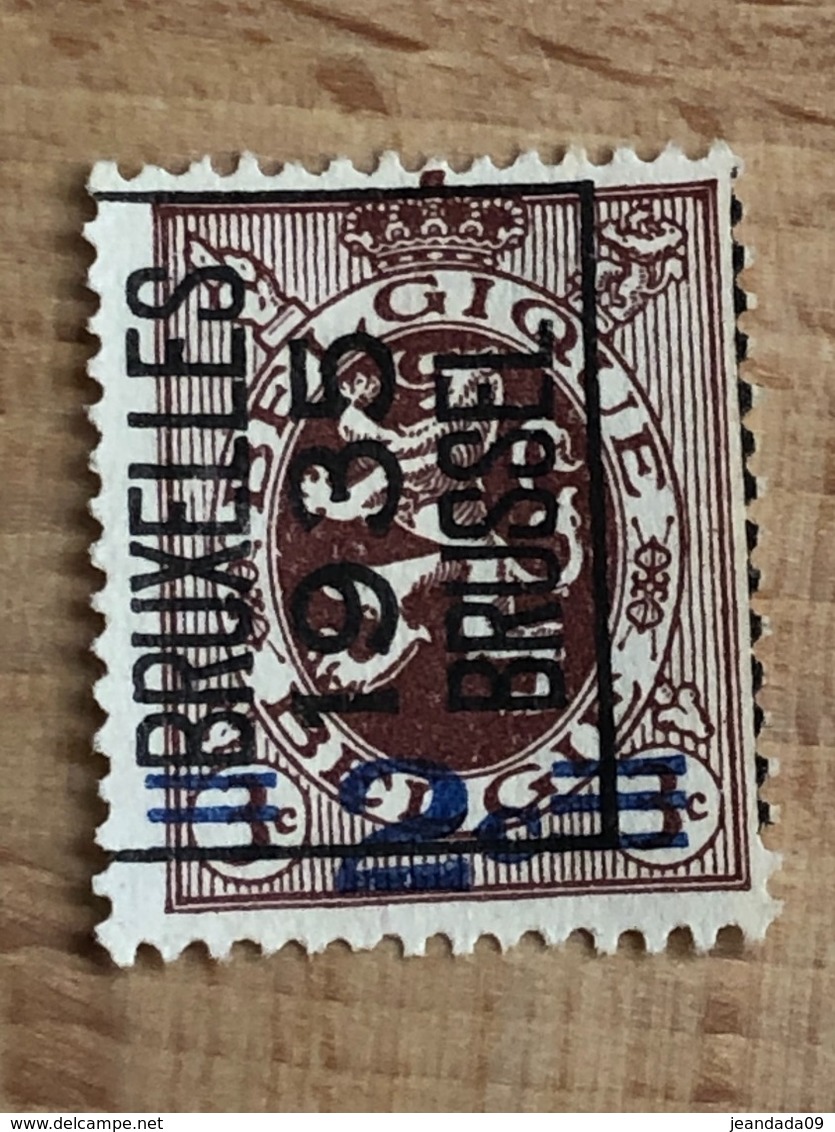 288A Bruxelles 1935 Brussel TB - Typos 1929-37 (Lion Héraldique)