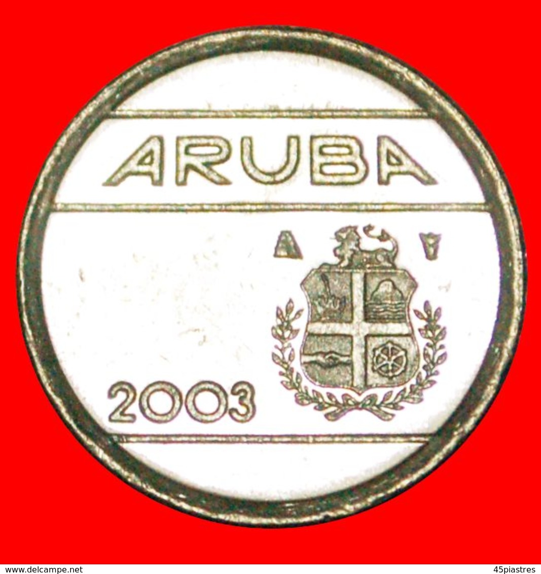 · NETHERLANDS: ARUBA ★ 5 CENTS 2005 MINT LUSTER!  LOW START&#x2605; NO RESERVE! - Aruba