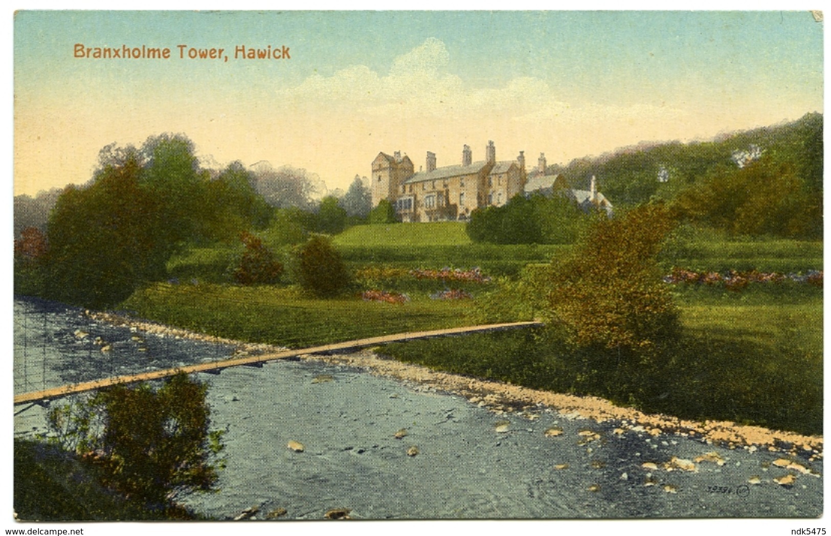 HAWICK : BRANXHOLME TOWER - Roxburghshire