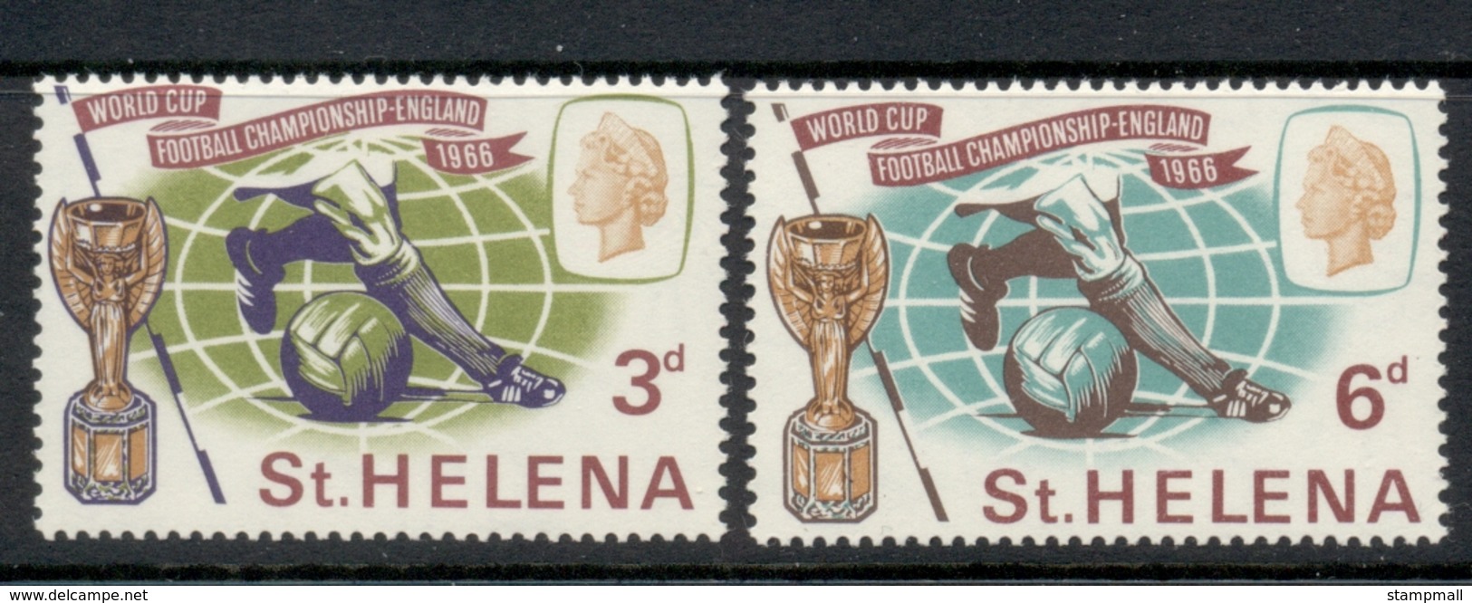 St Helena 1966 World Cup Soccer MLH - Isla Sta Helena