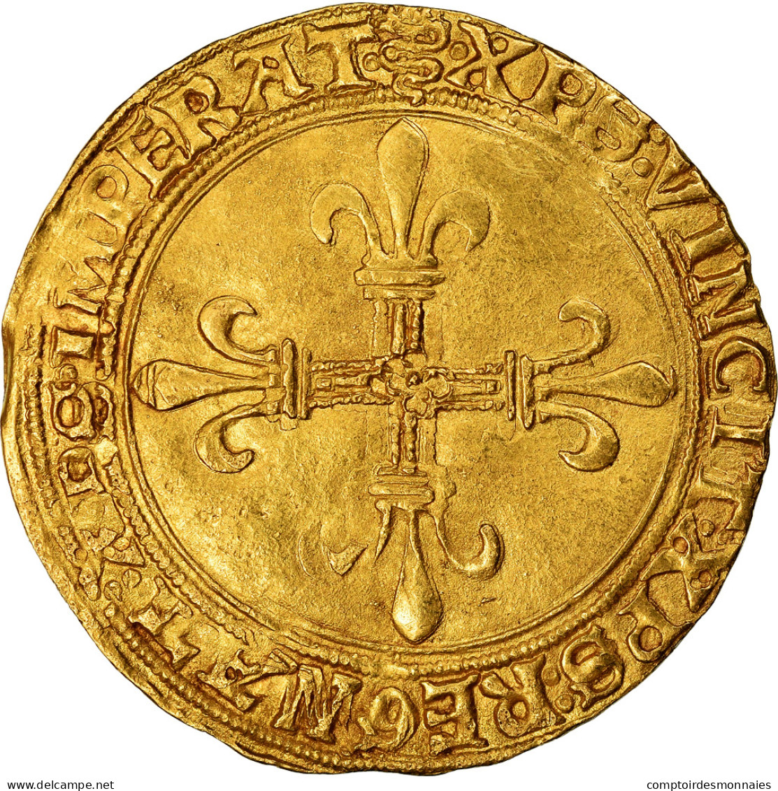 Monnaie, France, François Ier, Ecu D'or, Milan, SUP, Or, Duplessy:957 - 1515-1547 Francesco I