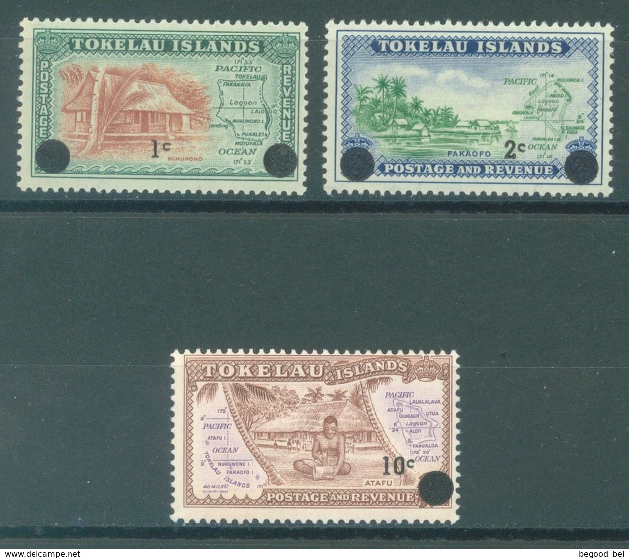 TOKELAU - MNH/** - 1967 - Yv  9-11 -  Lot 21926 - Tokelau