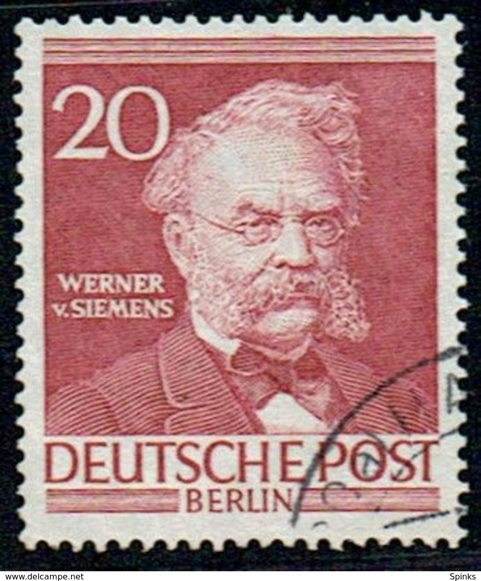 BERLIN 1952 Mi 97 U - Used Stamps