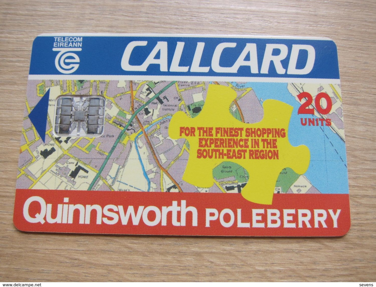 Chip Phonecard,Quinnsworth Poleberry,used - Irlanda