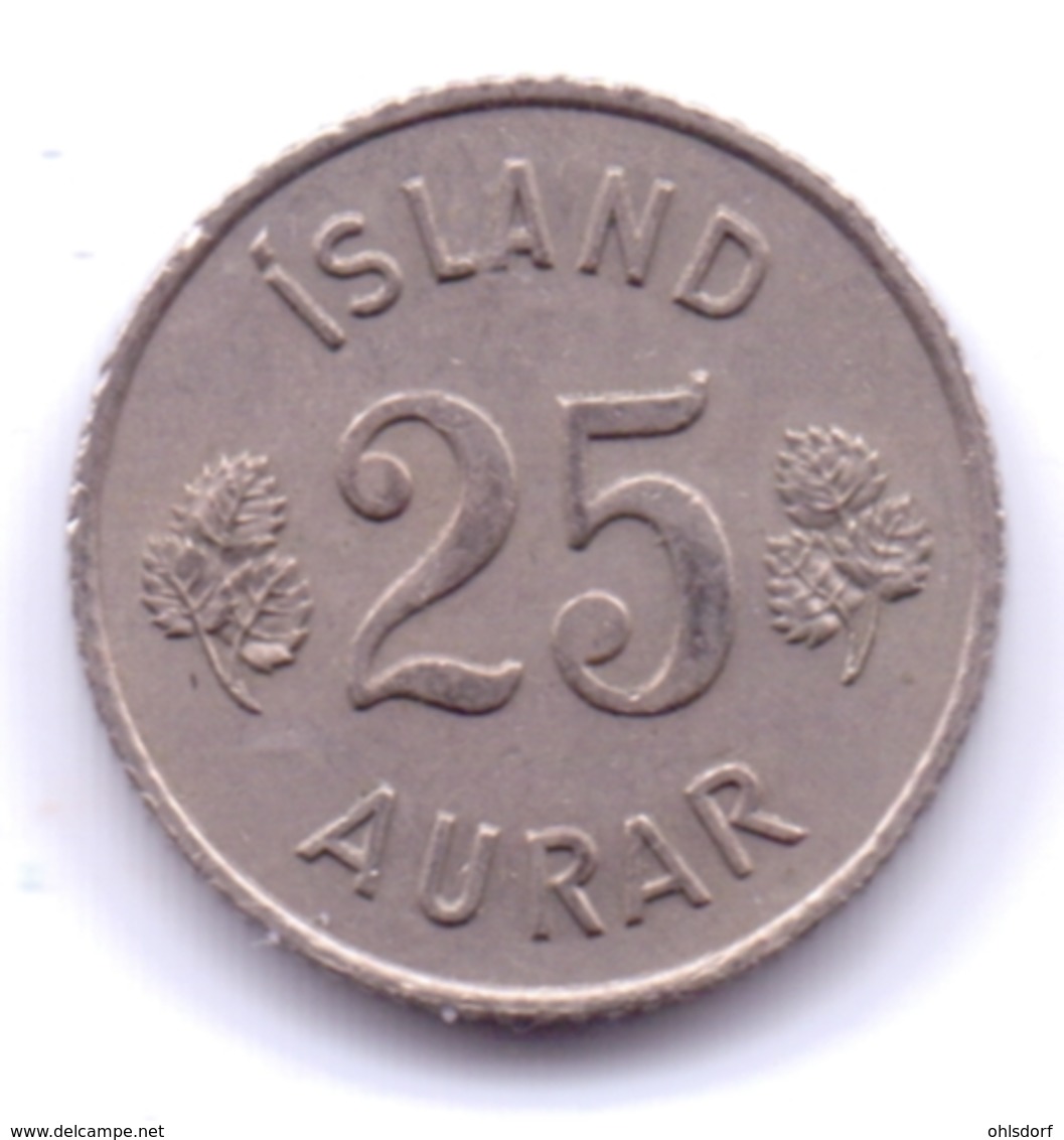ICELAND 1966: 25 Aurar, KM 11 - Islande