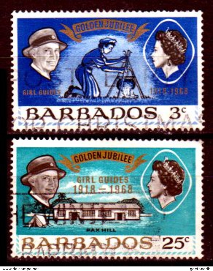 B154-Barbados 1968 (o) Used - Senza Difetti Occulti - - Barbados (...-1966)