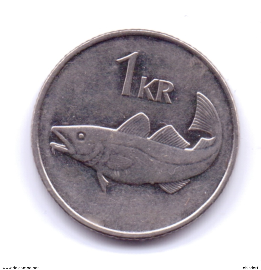 ICELAND 2005: 1 Krona, KM 27a - Islanda