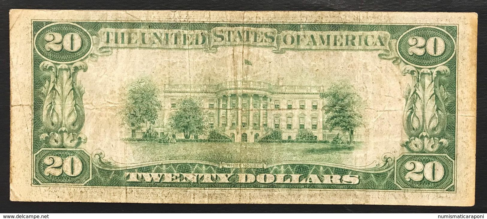 Usa 20 $ Dollar  DOLLARI 1929 FEDERAL RESERVE BANK Di Atlanta Georgia Lotto 2314 - United States Notes (1928-1953)