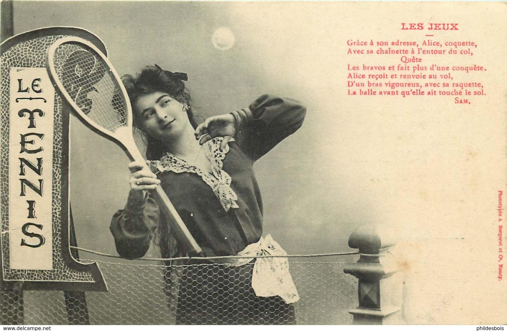 LE TENNIS  (bergeret) - Tennis