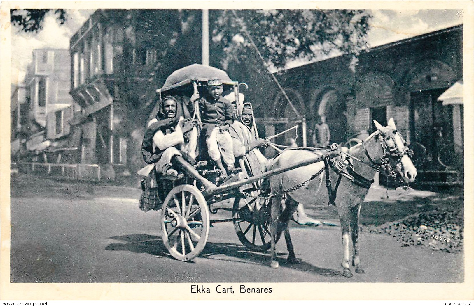 Inde - Benares - Ekka Cart - Inde