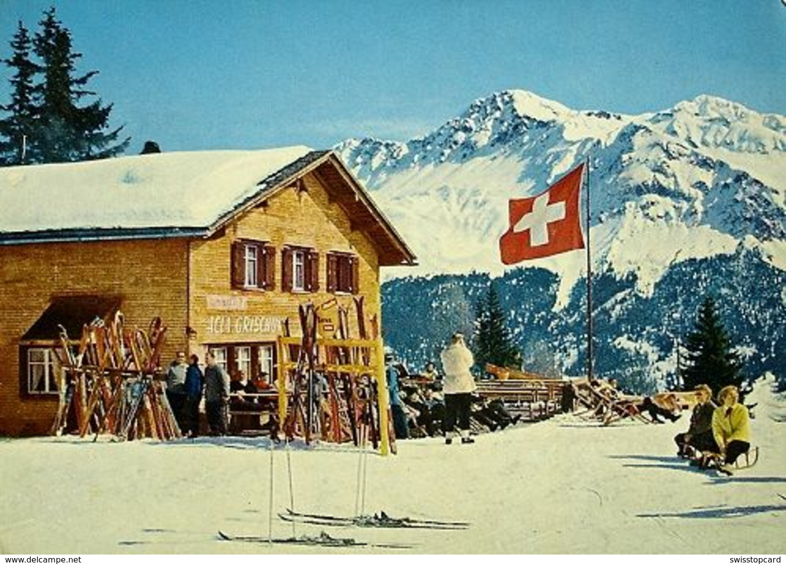 LENZERHEIDE Acla Grischuna Tgantieni Mit Parpaner Rothorn - Parpan