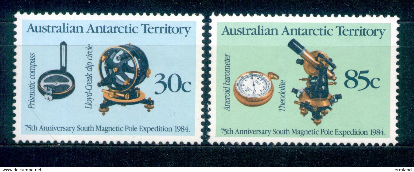 AAT Australian Antarctic Territory 1984 - Michel Nr. 61 - 62 ** - Nuovi