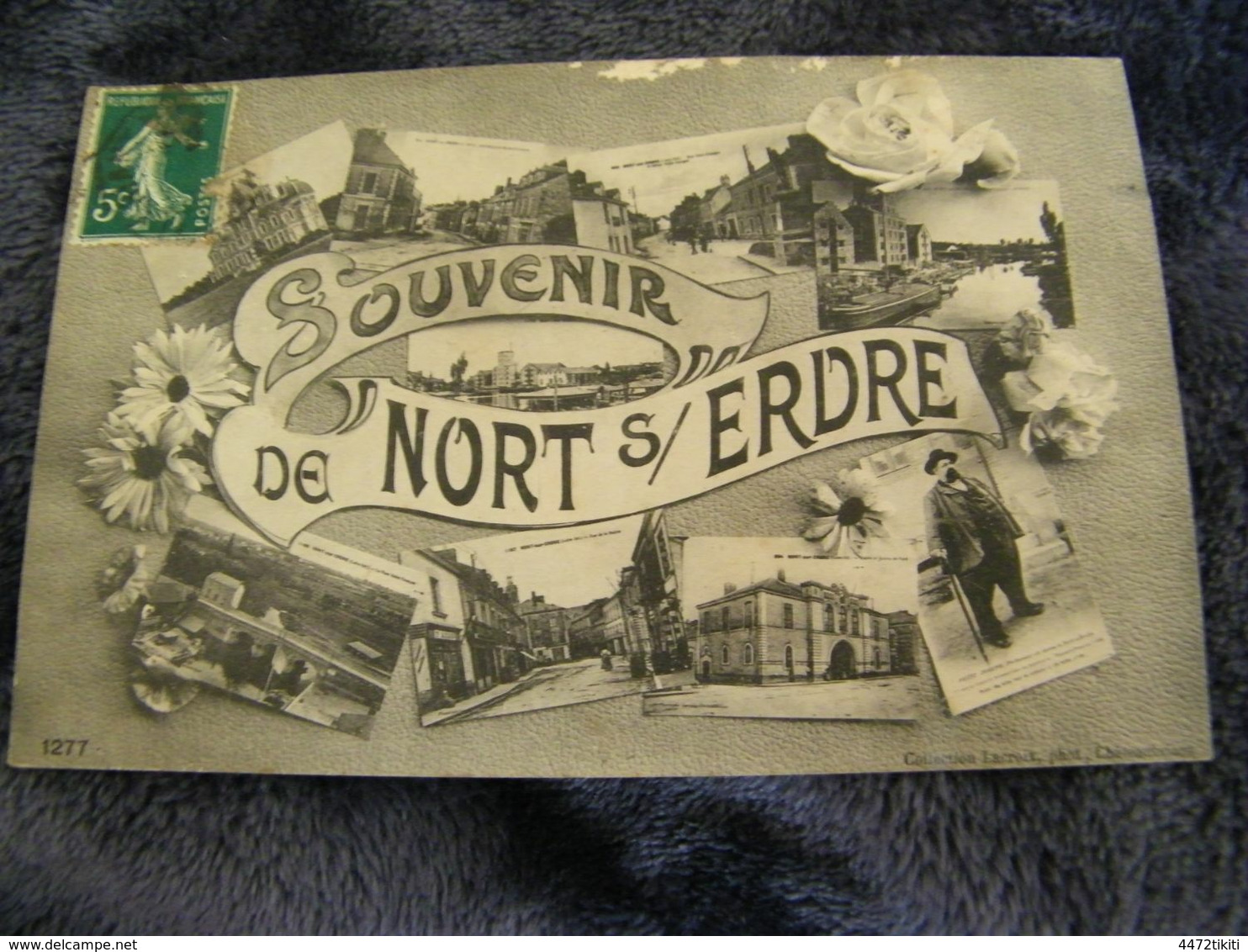 CPA - Nort Sur Erdre (44) - 8 Vues - Souvenir - 1912 - SUP (DN 61) - Nort Sur Erdre