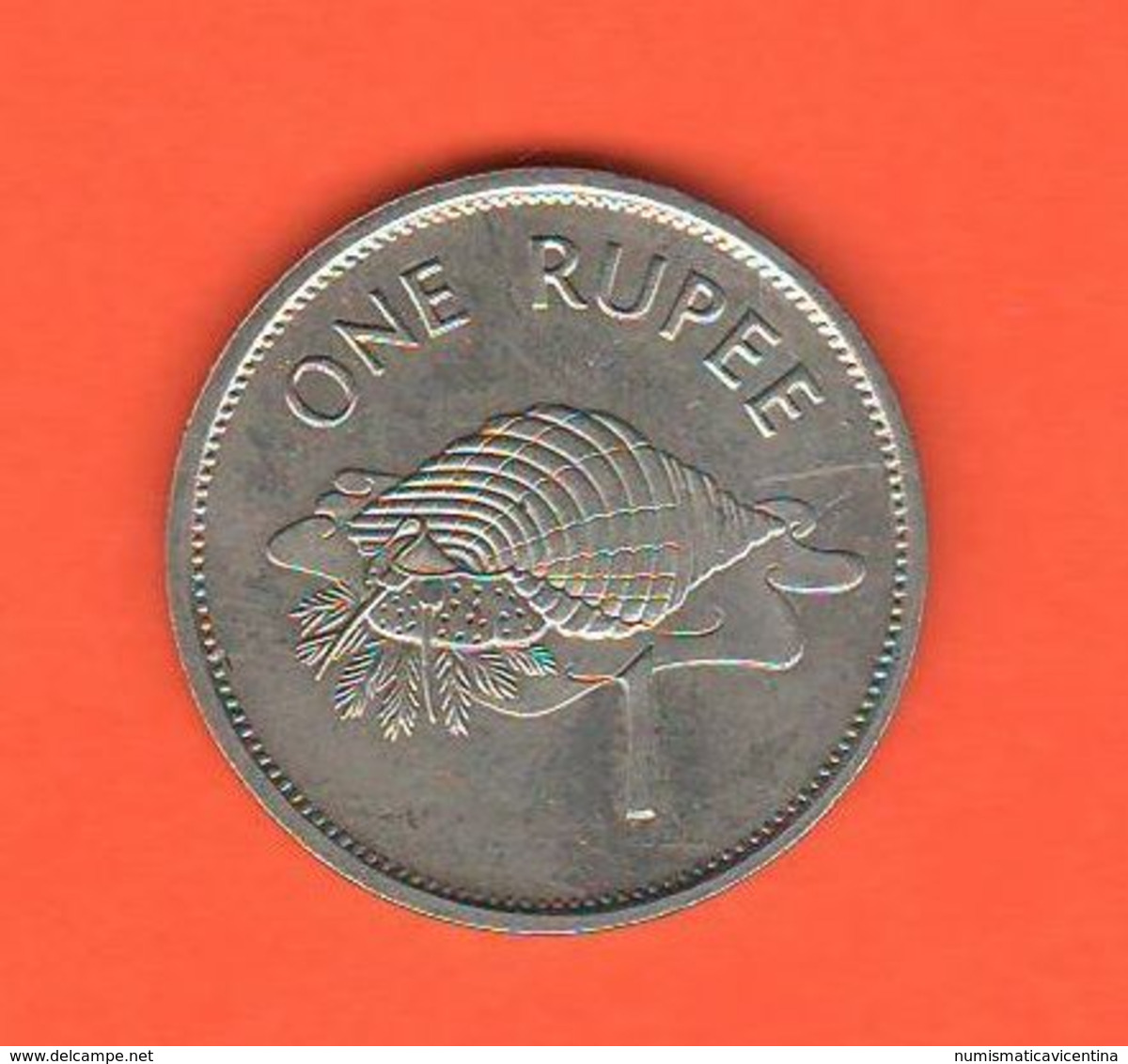 Seychelles One Rupee 1992 Rupia - Seychellen