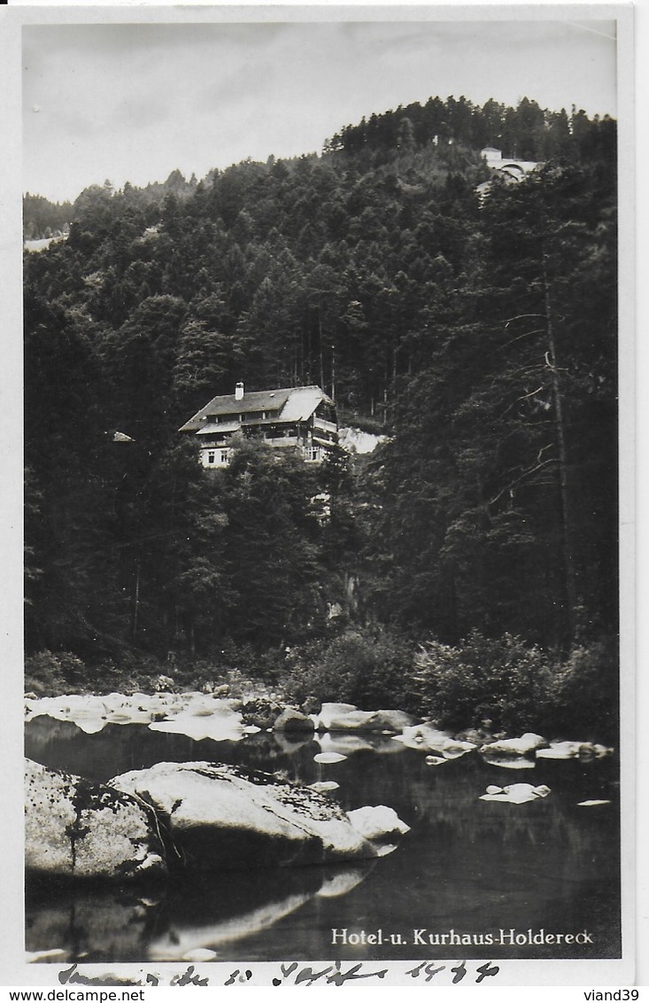 Forbach I. Murgtat By Schwarzwald - Hotel Kurhaus Holdereck , Alb. Müllern - Forbach