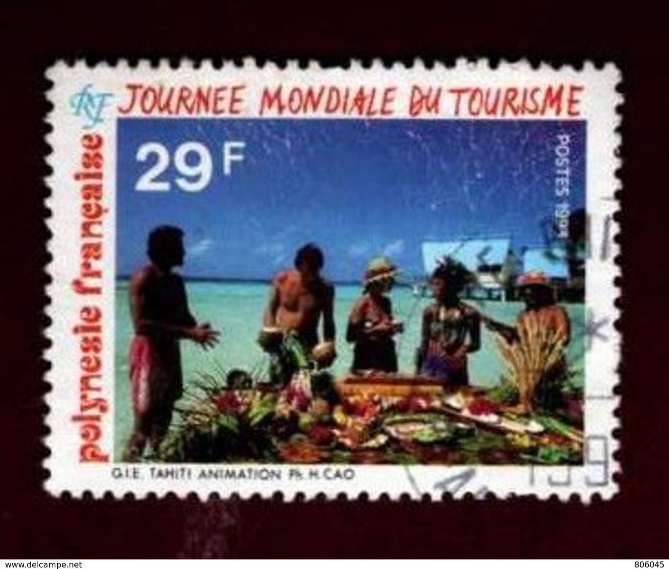Polynésie Française 1993 - Journée Mondiale Du Tourisme - Used Stamps