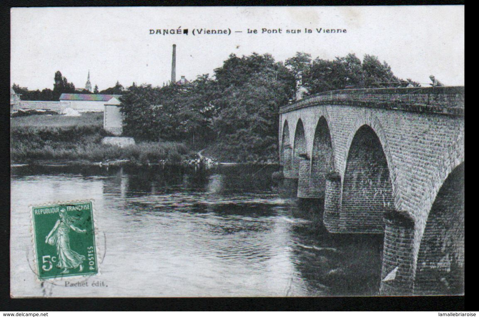 86, Dange, Le Pont Sur La Vienne - Dange Saint Romain