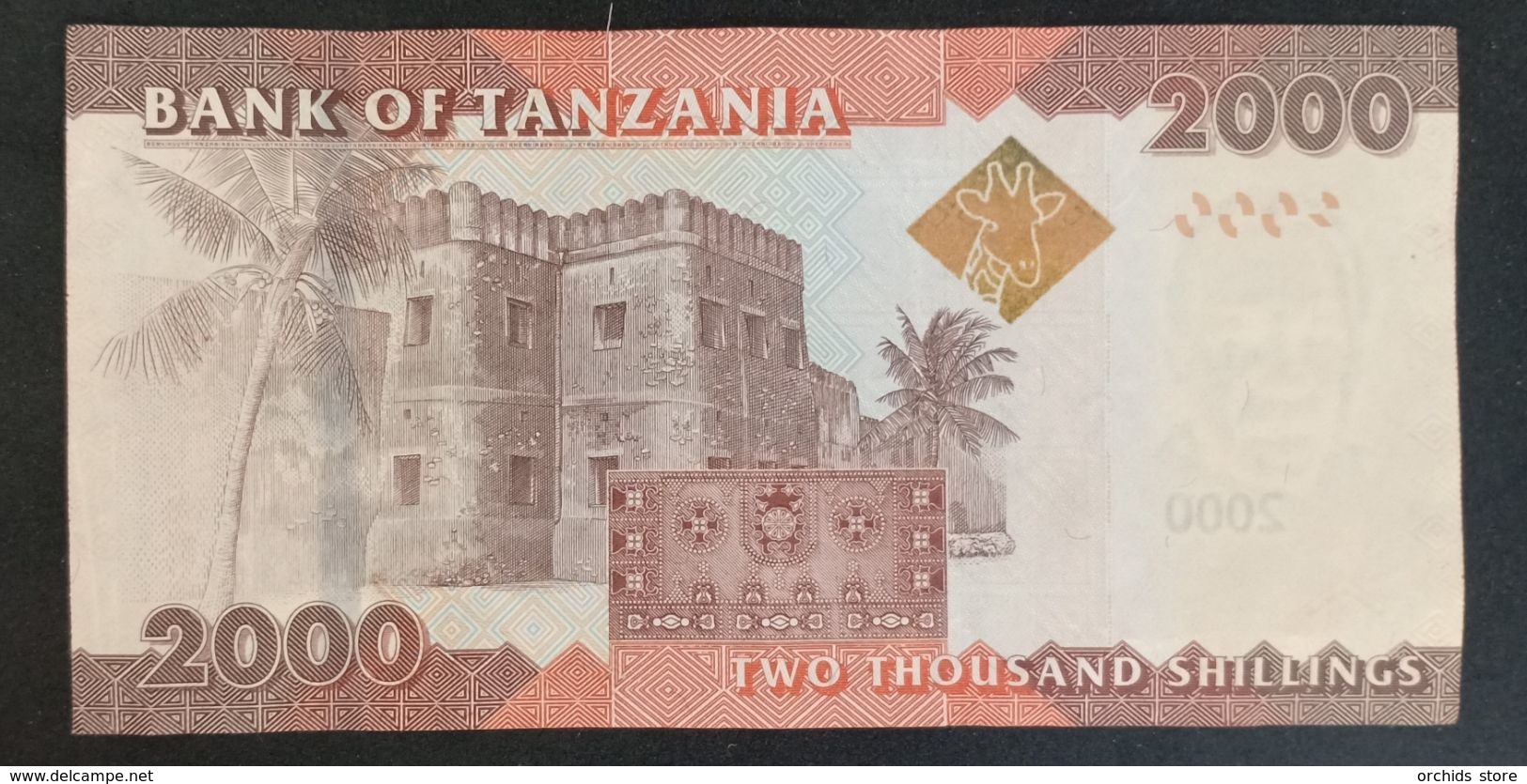 CG0701 - Tanzania 2000 Shillings Banknote 2010 Lion - Tanzania