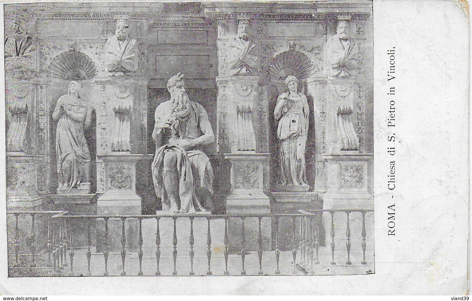 Roma - Chiesa Di S. Pietro In Vincoli ( Carte Pionnière) - Churches