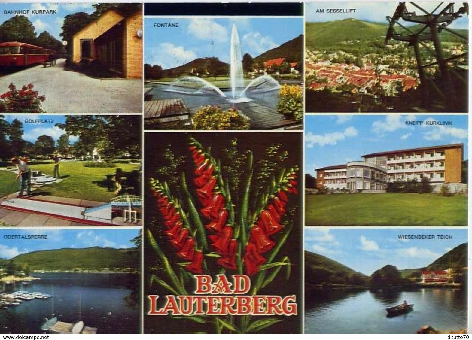 Bad Lauterberg - Formato Grande Viaggiata – E 16 - Bad Lauterberg