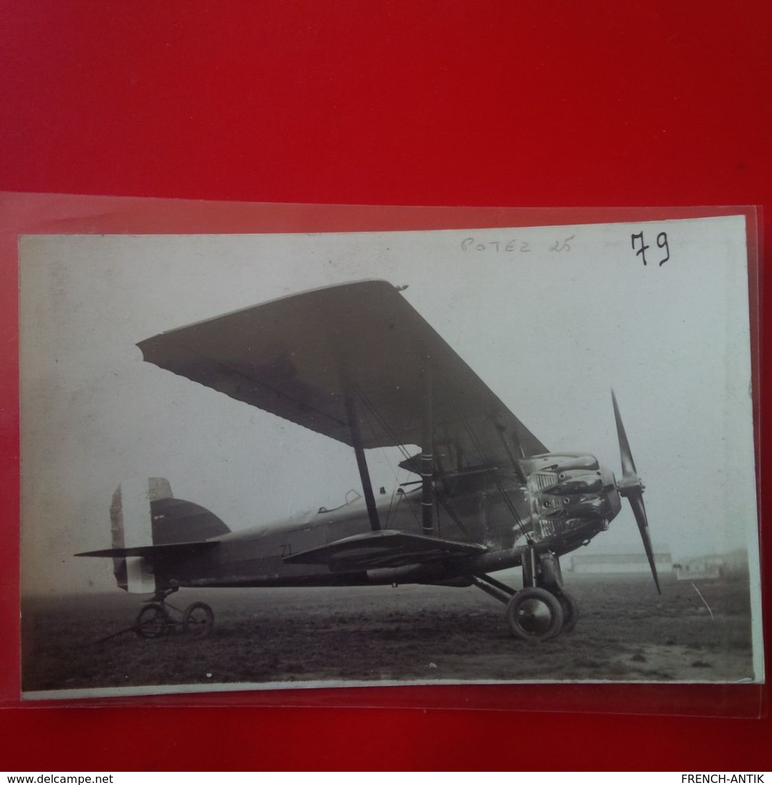 CARTE PHOTO AVION - Other & Unclassified
