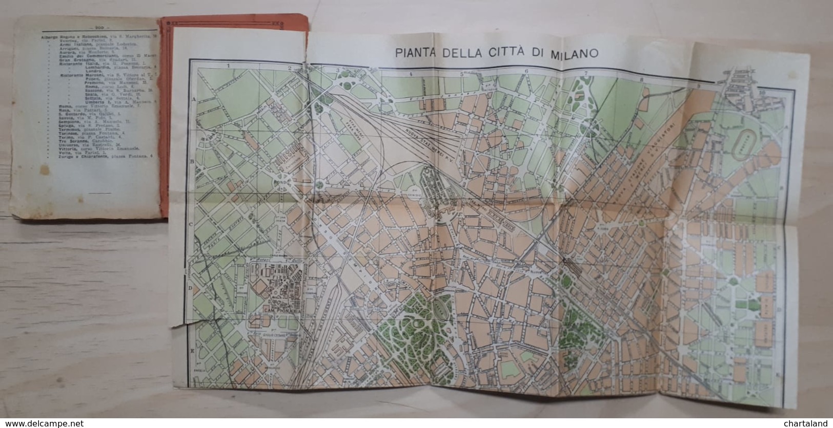 Indicatore Della Città Di Milano Con Annessa Pianta - Ed. 1927 Fratelli Patuzzi - Altri & Non Classificati