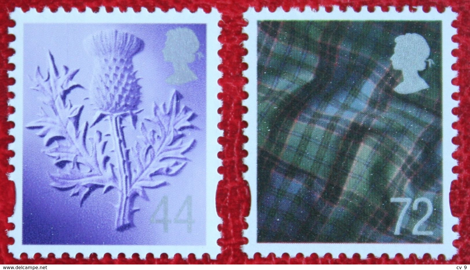 Distel Tartan Scotland (Mi 90-91) 2006 POSTFRIS MNH ** ENGLAND GRANDE-BRETAGNE GB GREAT BRITAIN - Escocia