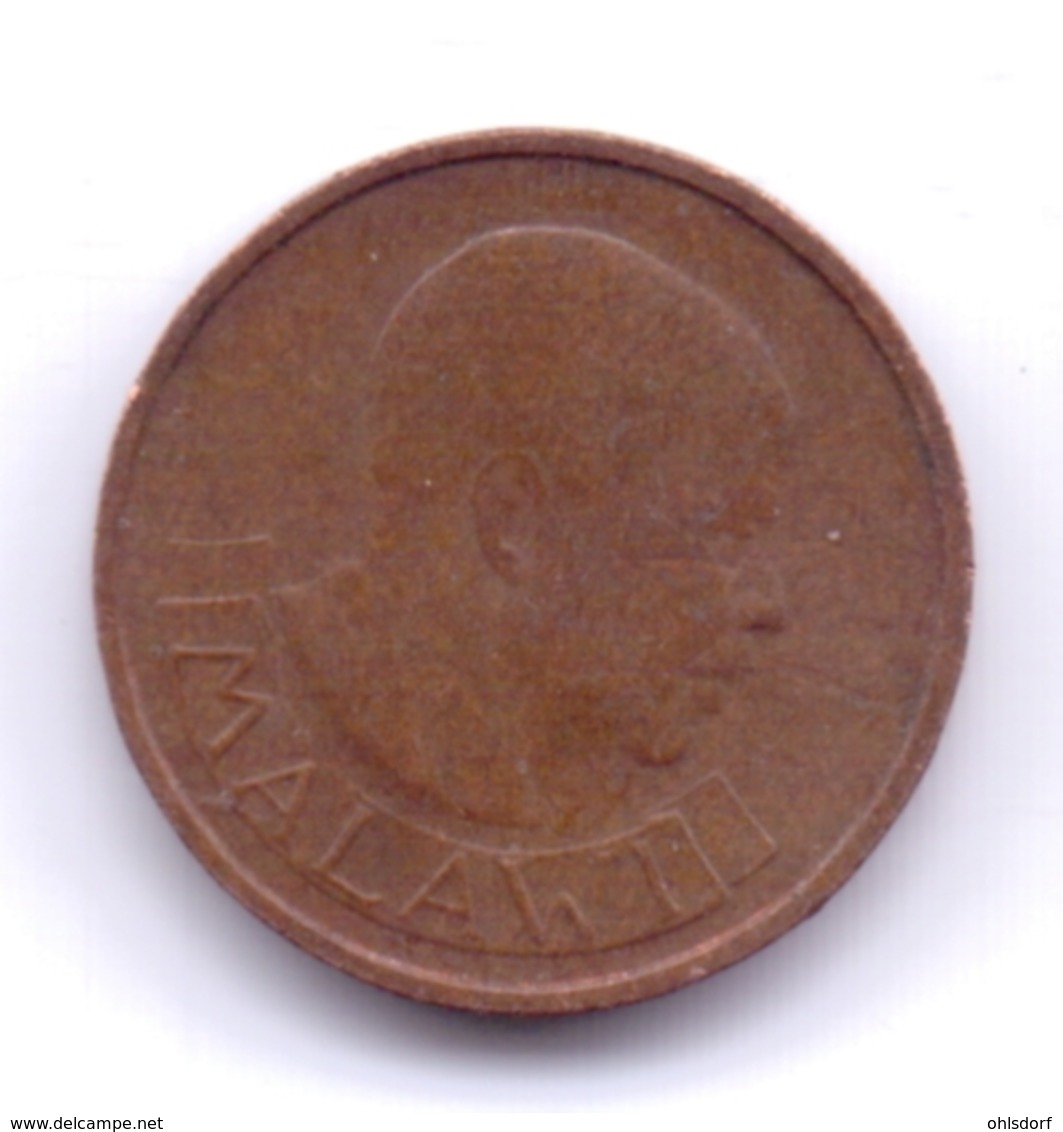 MALAWI 1971: 1 Tambala, KM 7 - Malawi
