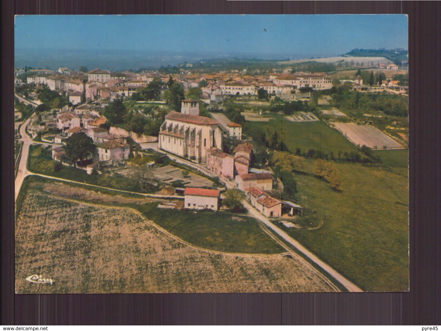 MONTPEZAT DE QUERCY VUE PANORAMIQUE AERIENNE 82 - Montpezat De Quercy