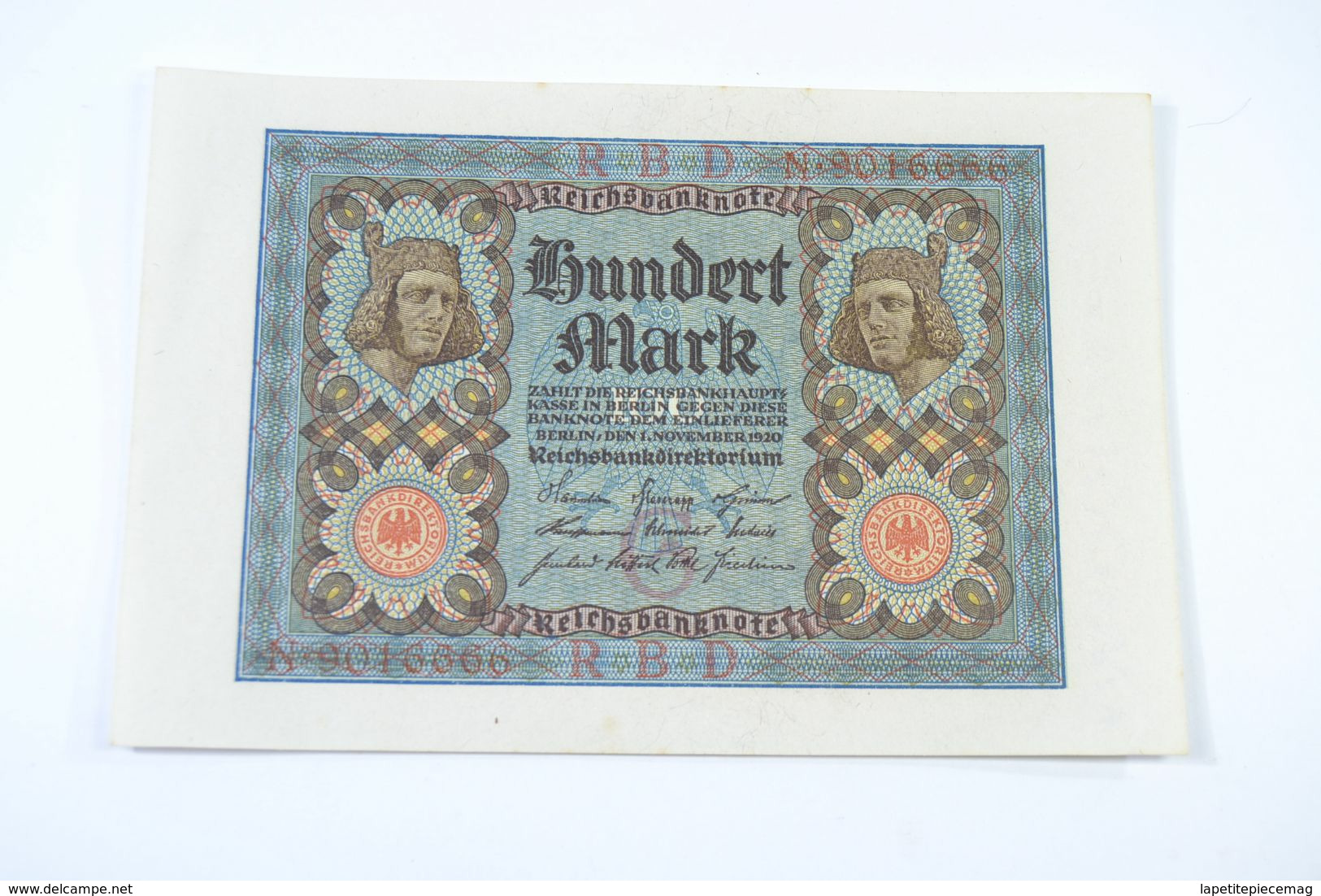 (AR10) Billet Allemand 100 Mark 1920 - 20 Mark