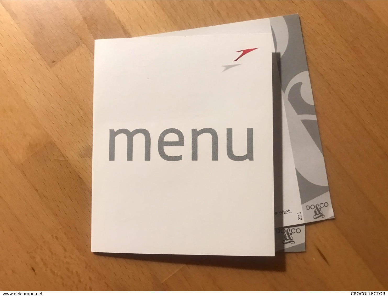 AUSTRIAN AIRLINES Menu 5.4.2009 - Menus