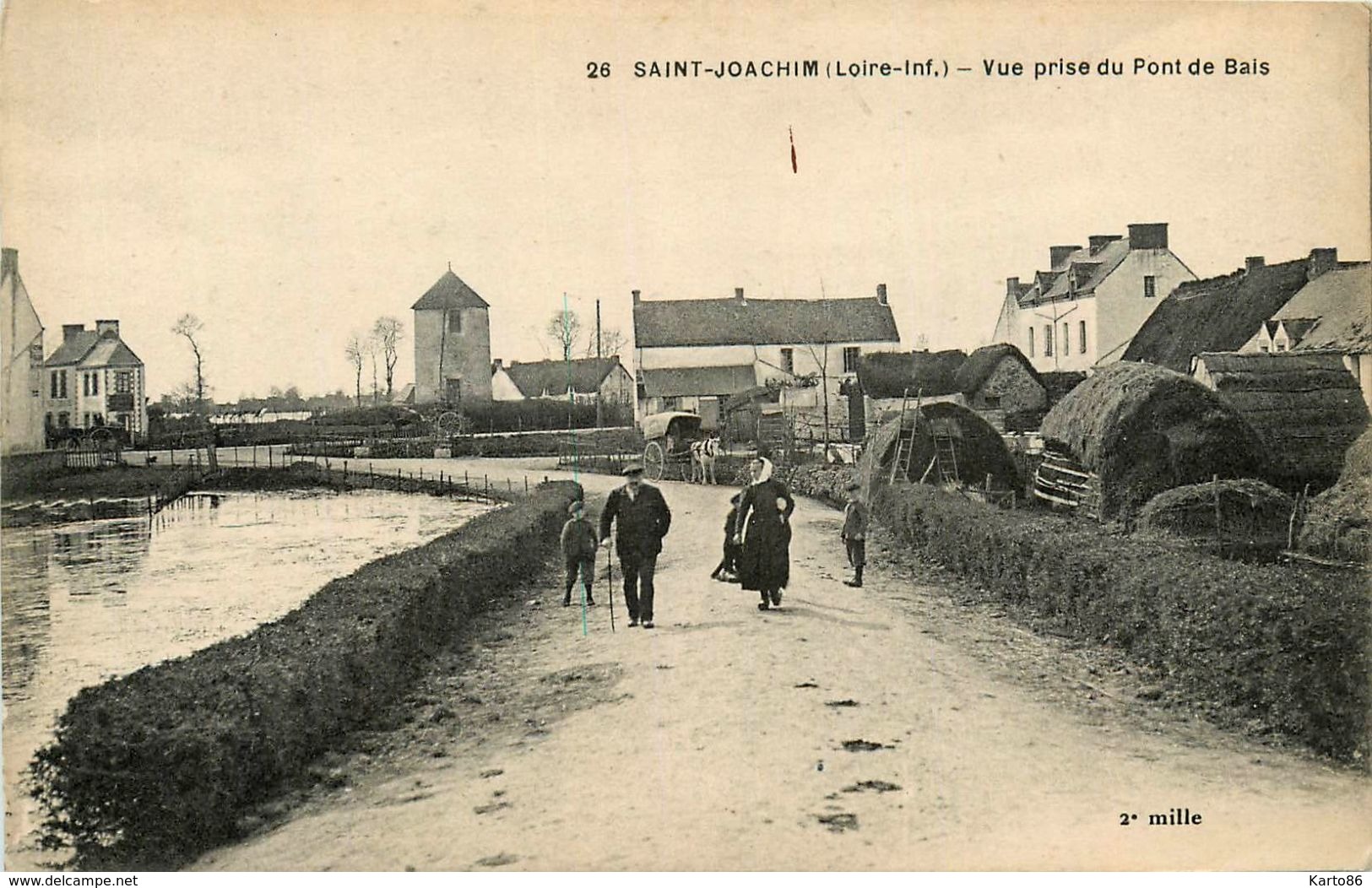 St Joachim * Vue Prise Du Pont De Bais - Saint-Joachim