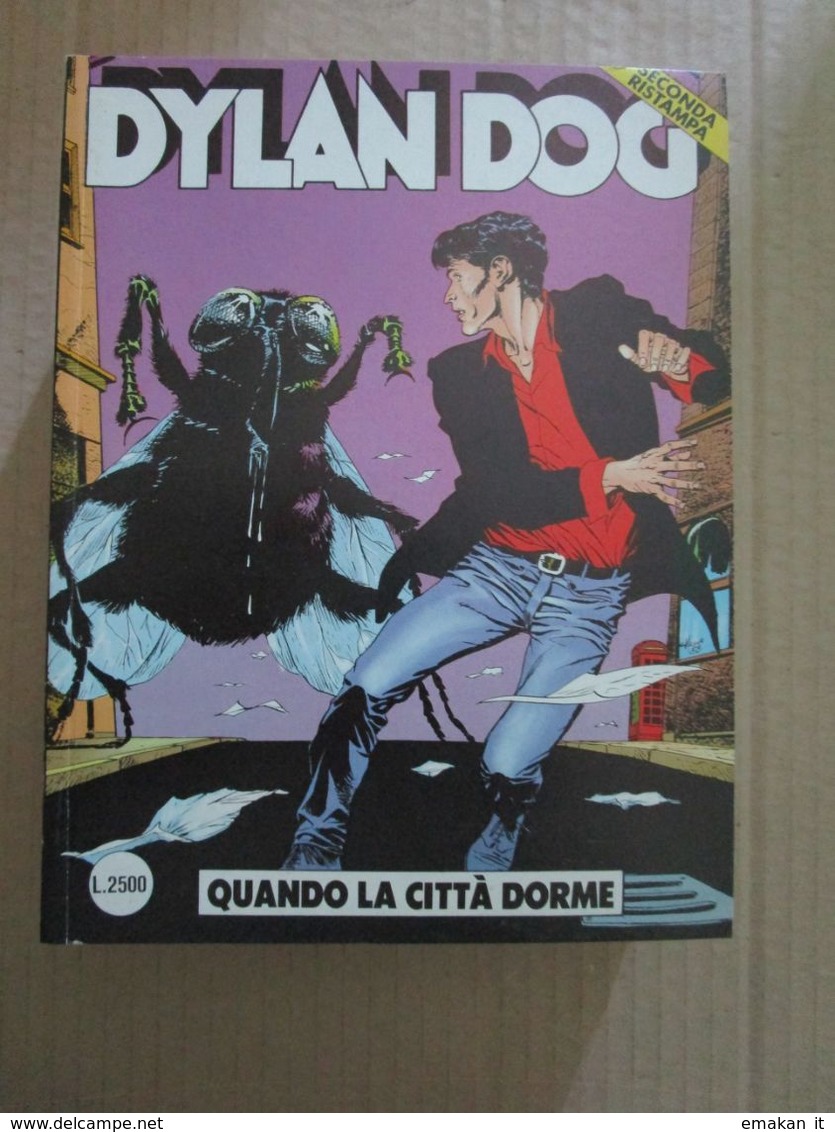 # DYLAN DOG SECONDA  RISTAMPA N 29 /  QUANDO LA CITTA' DORME  - OTTIMO - Dylan Dog