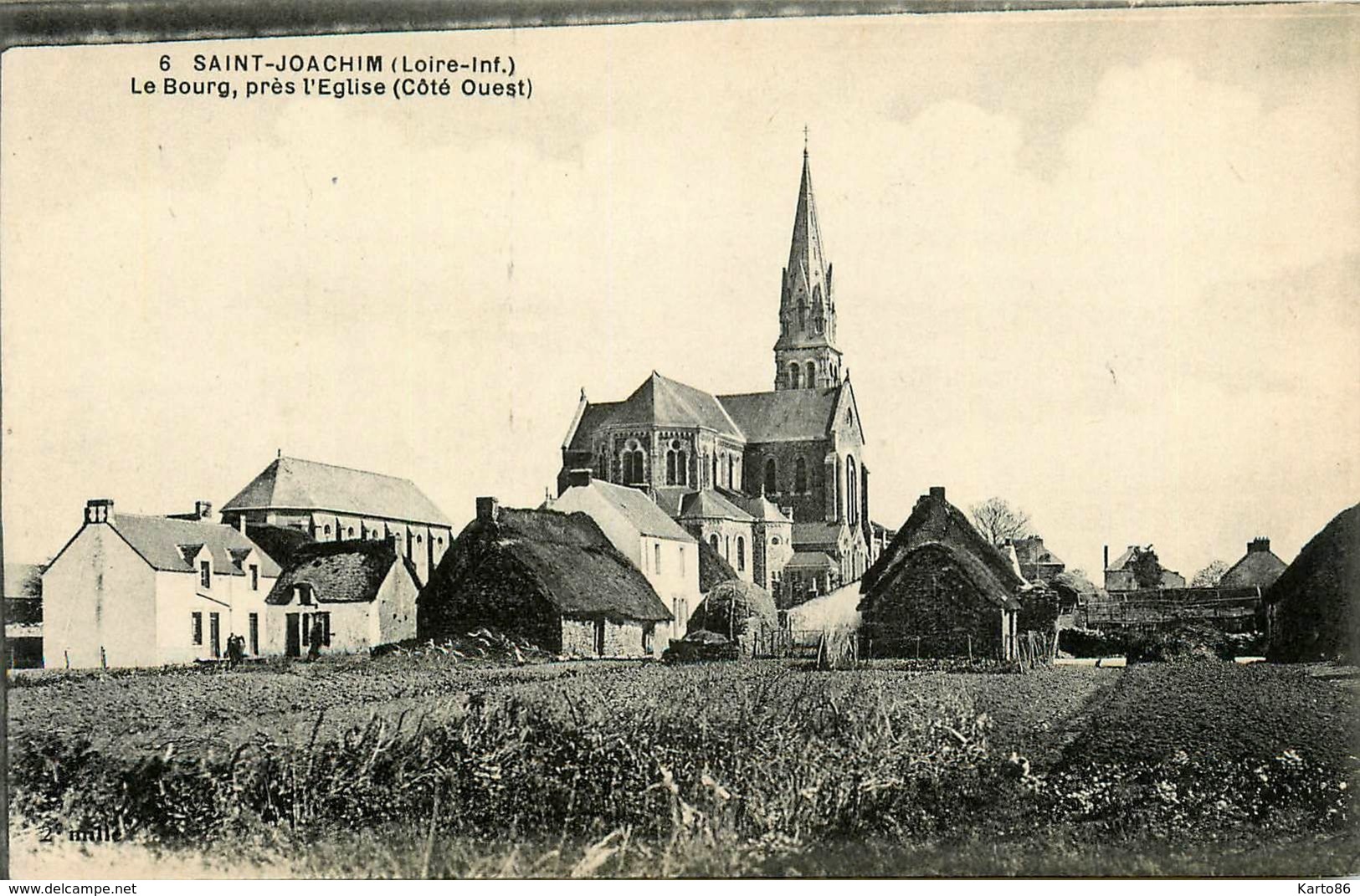 St Joachim * Le Bourg * Près L'église* Côté Ouest - Saint-Joachim