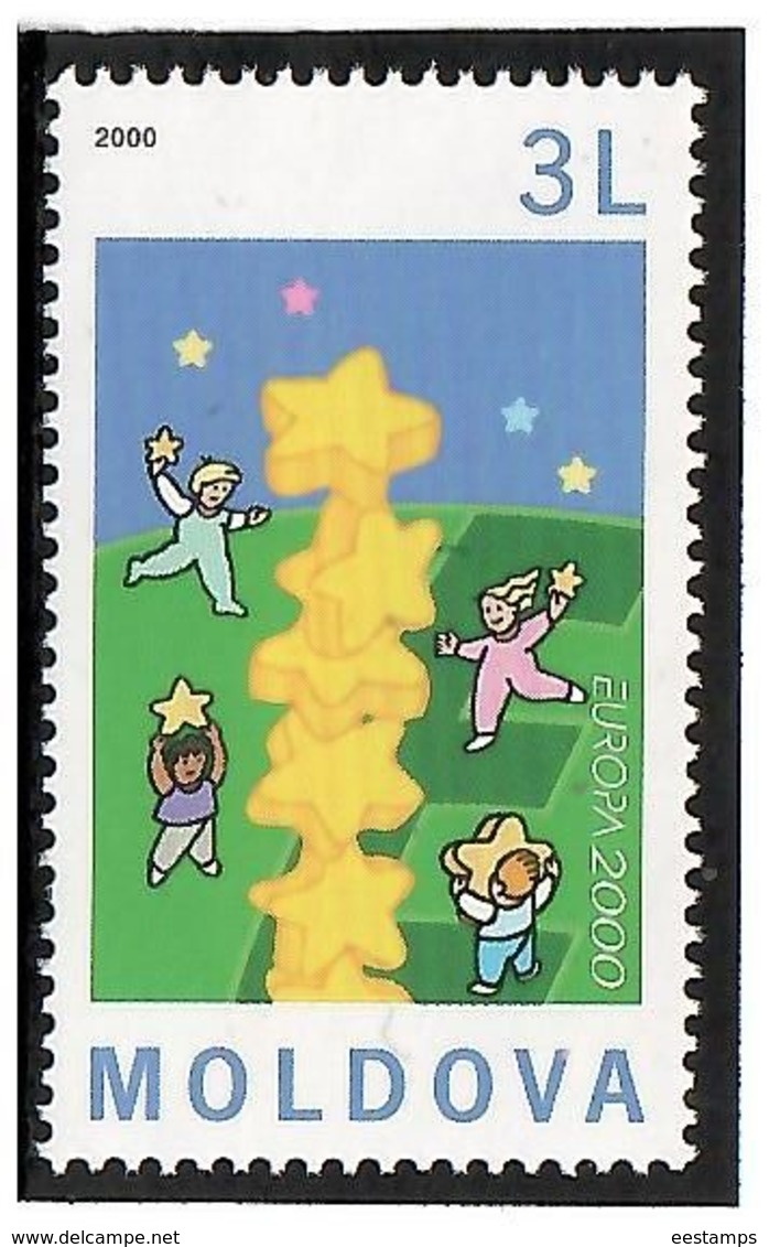 Moldova 2000 . EUROPA 2000. 1v: 3L.   Michel # 363 - Moldawien (Moldau)