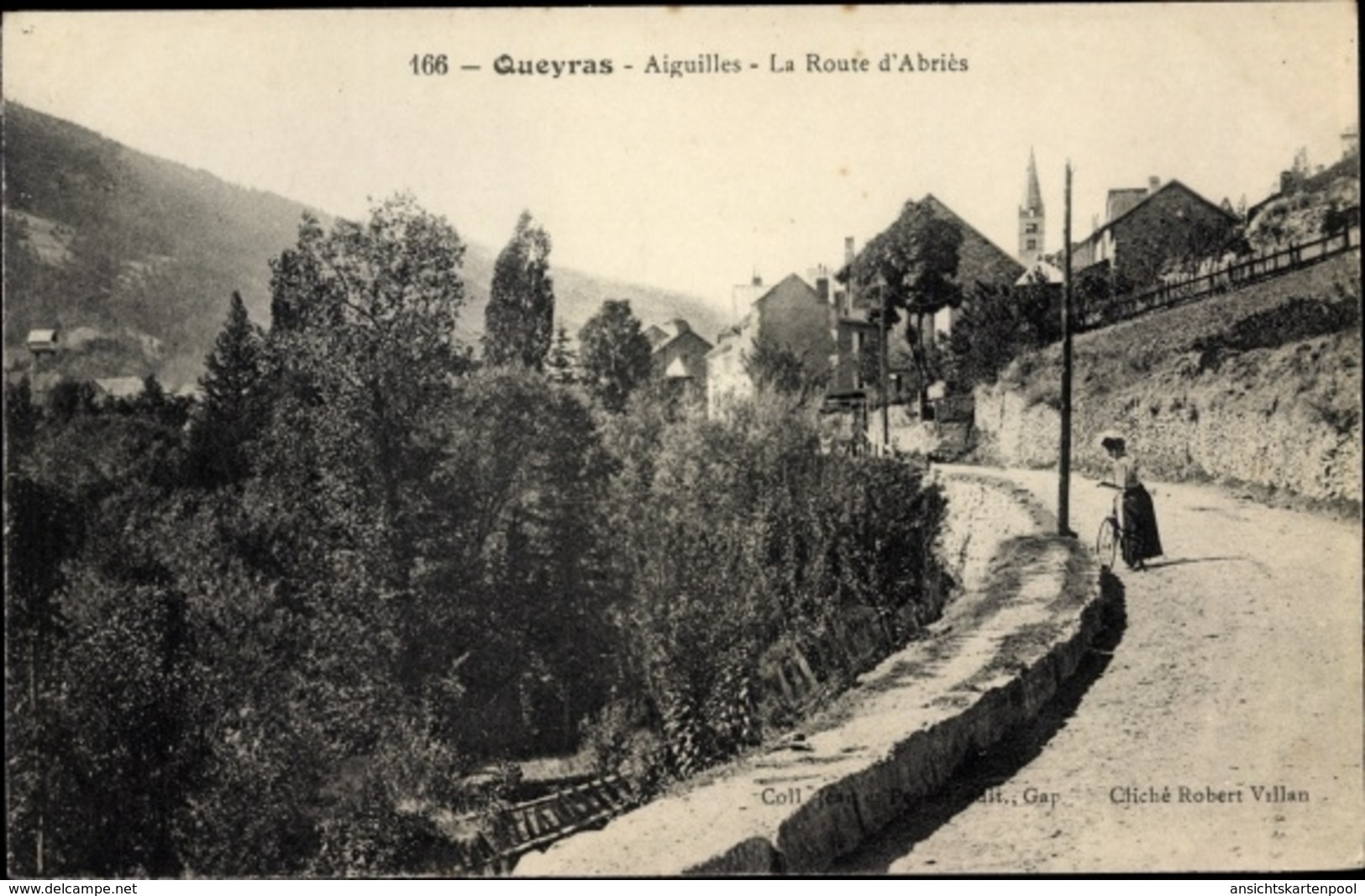 Cp Queyras Hautes-Alpes, Aiguilles, La Route D'Abries - Altri & Non Classificati