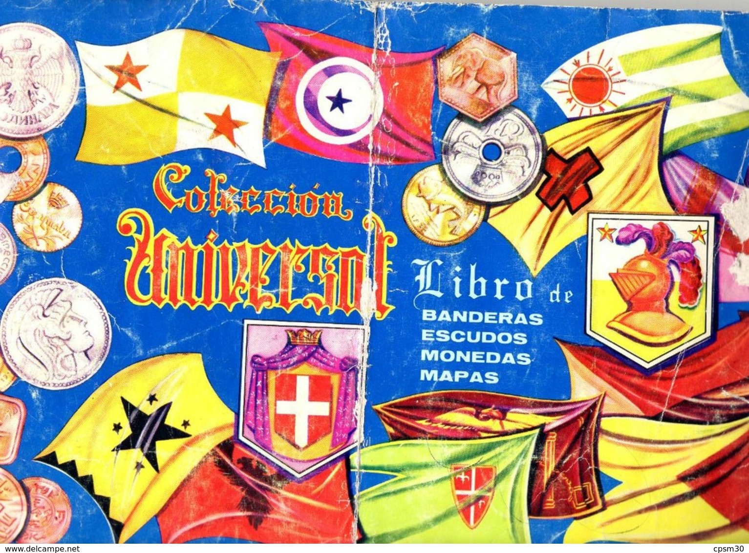 Album Chromo - 051 - Colleccion Universal Libro De Banderas Escudos Monedas Mapas, 40 Pages, 1962, Complet - Dictionaries