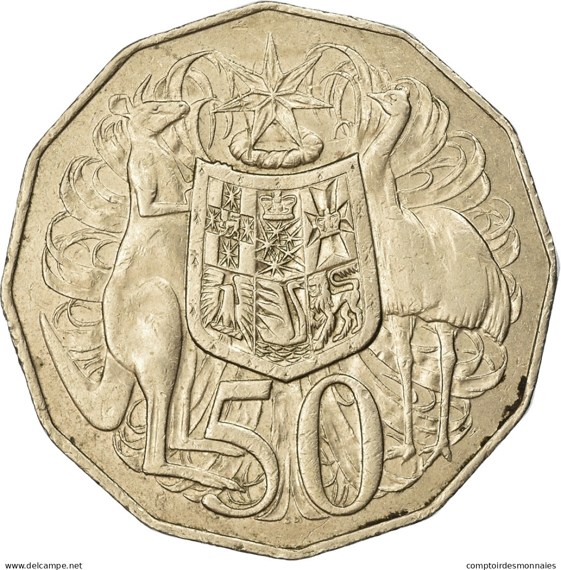 Monnaie, Australie, Elizabeth II, 50 Cents, 1983, TB+, Copper-nickel, KM:68 - 50 Cents