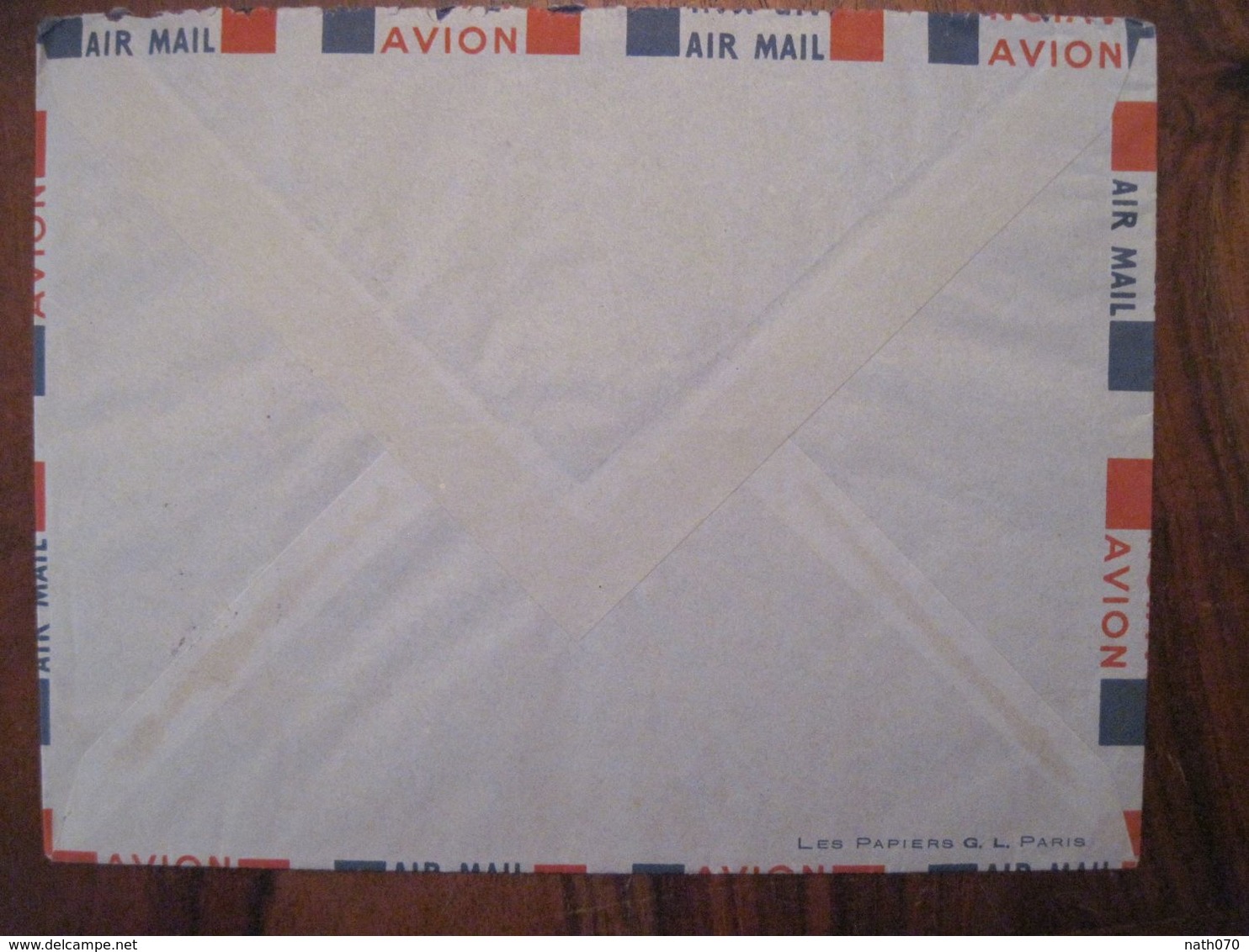 Viet Nam 1951 France Saigon Indo Chine Enveloppe Cover Air Mail Indochine Vietnam - Vietnam